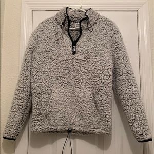 Pink VS sherpa jacket XS